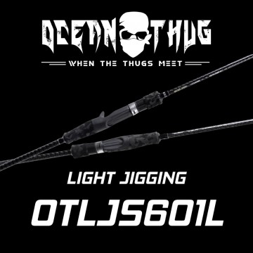 Rod Bone OTLJS601L OceanThug Light JigSpin PE0.8-2.0