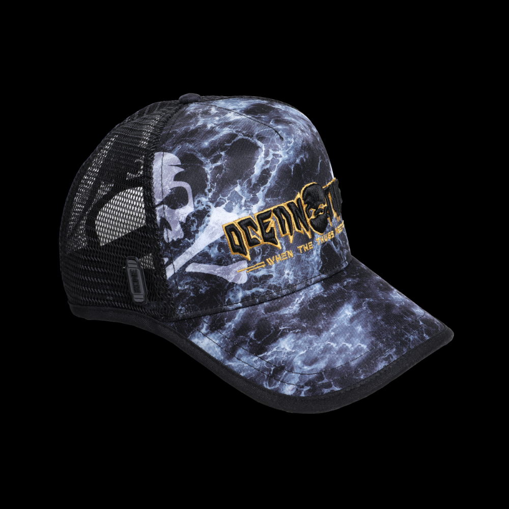 APPAREL BONE OCEAN THUG MESH CAP